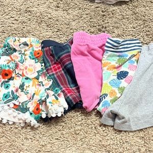 girls size 8. pj shorts, may be sold separately